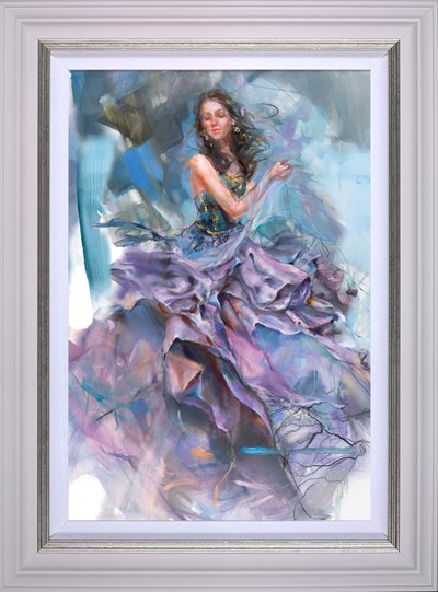 Woven Dreams I by Anna Razumovskaya - Framed Stretch Canvas