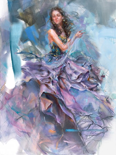 Woven Dreams I by Anna Razumovskaya - Stretch Canvas